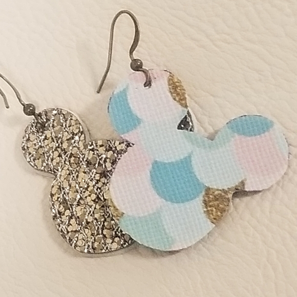 Mermaid Mouse head earrings!!! - Picture 3 of 8